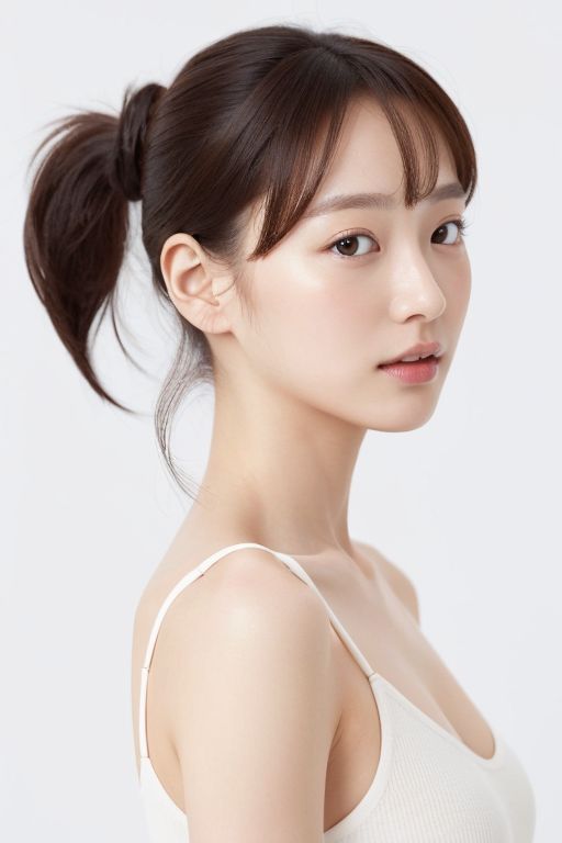 [图文对照]stable diffusion人物发型提示词大全