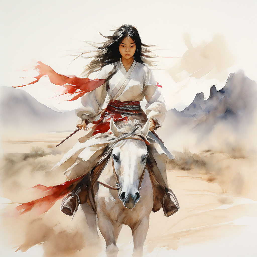 stable diffusion prompt share 提示词分享系列008（武侠专题）