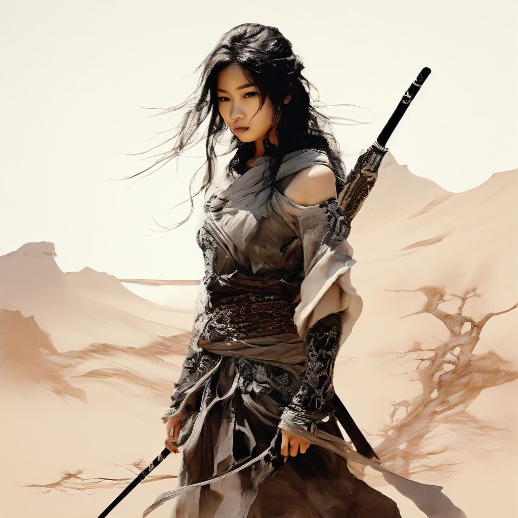 stable diffusion prompt share 提示词分享系列008（武侠专题）