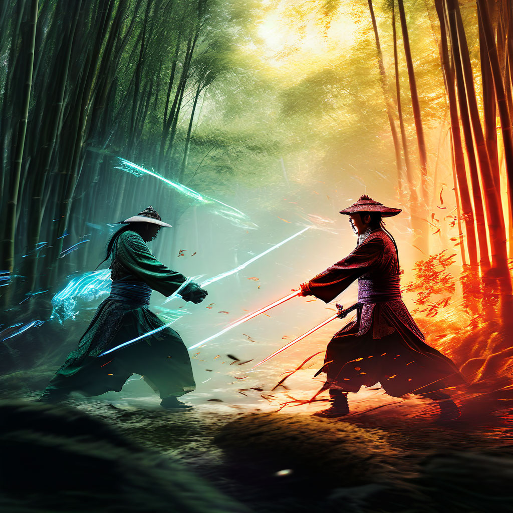 stable diffusion prompt share 提示词分享系列008（武侠专题）