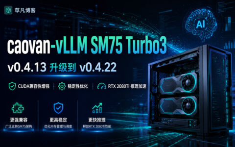 caovan-vLLM SM75 Turbo3 v0.4.13 升级到 v0.4.22