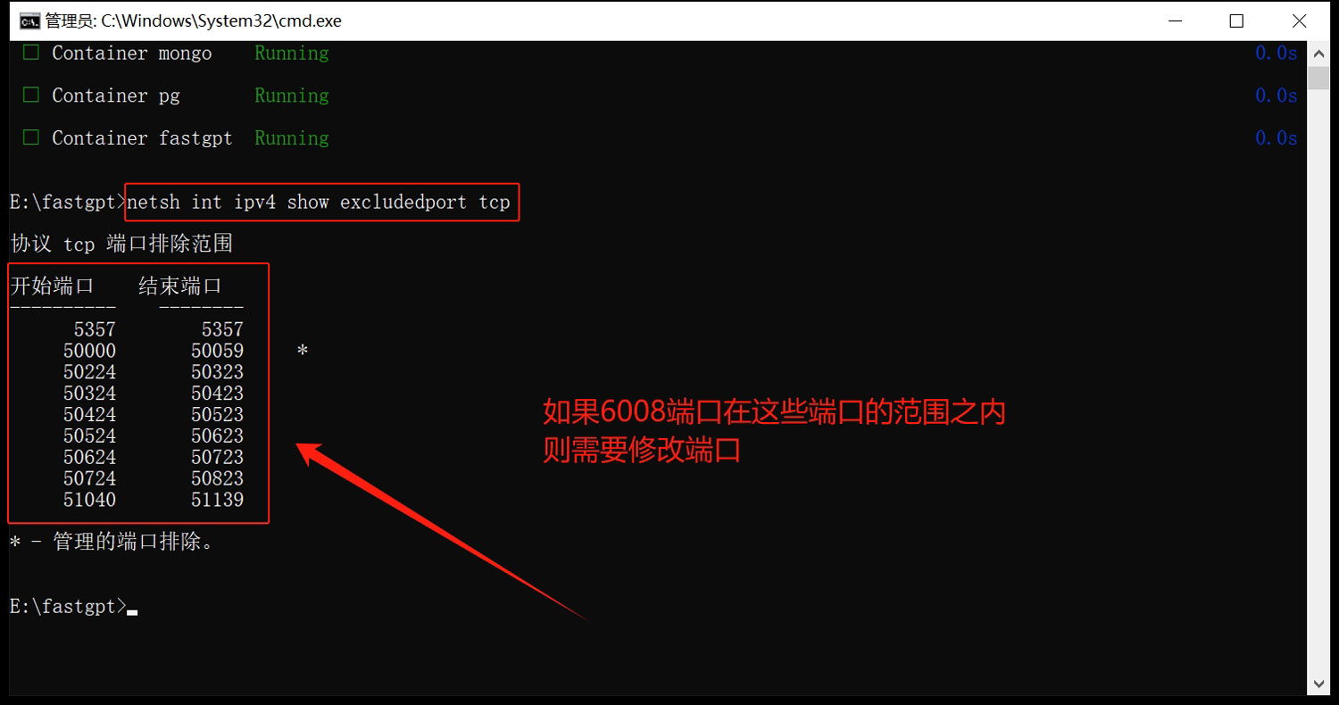 Windows+WSL+Docker Desktop+FastGPT+m3e+oneapi+ChatGLM3部署本地AI知识库