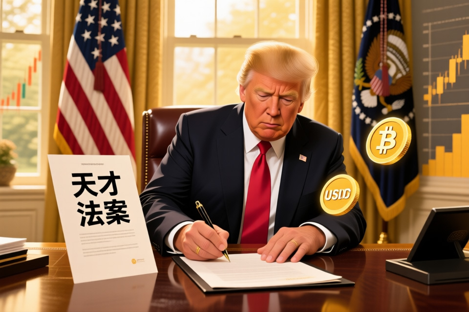 稳定币革命：特朗普签署“天才法案”的潜在危机、风险与投资策略